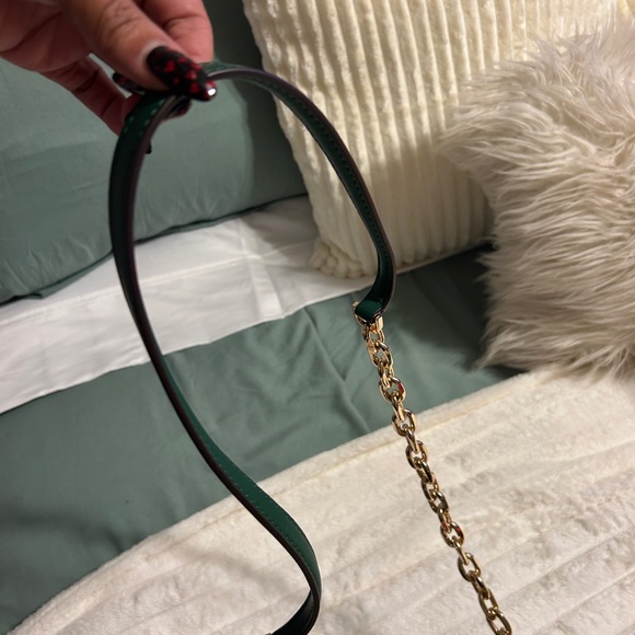 Michael Kors Green Studded Women's Bag - Picture 4 of 12